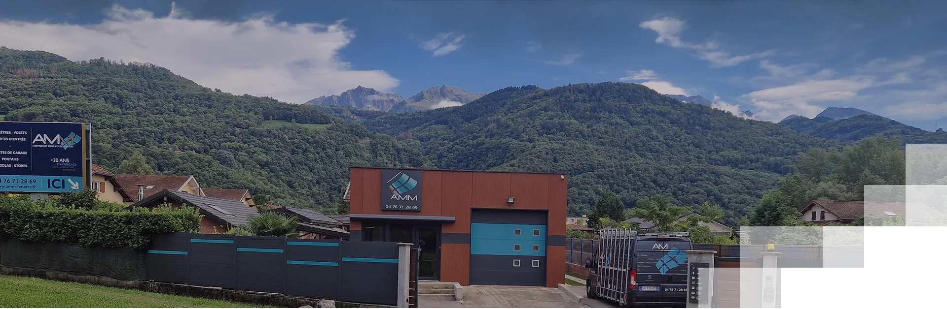 Façade de Alliance Menuiserie Monfraix